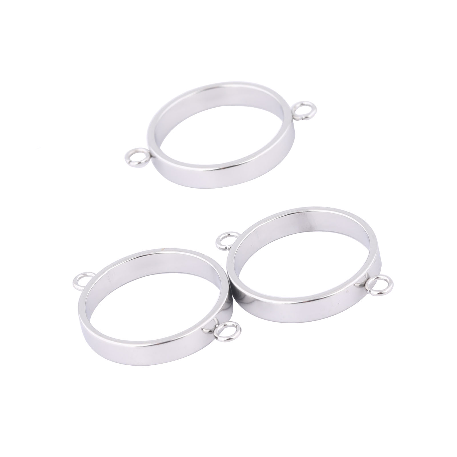 Resin Art Jewelry Kit - 10 Stück Edelstahl 14 mm offene
