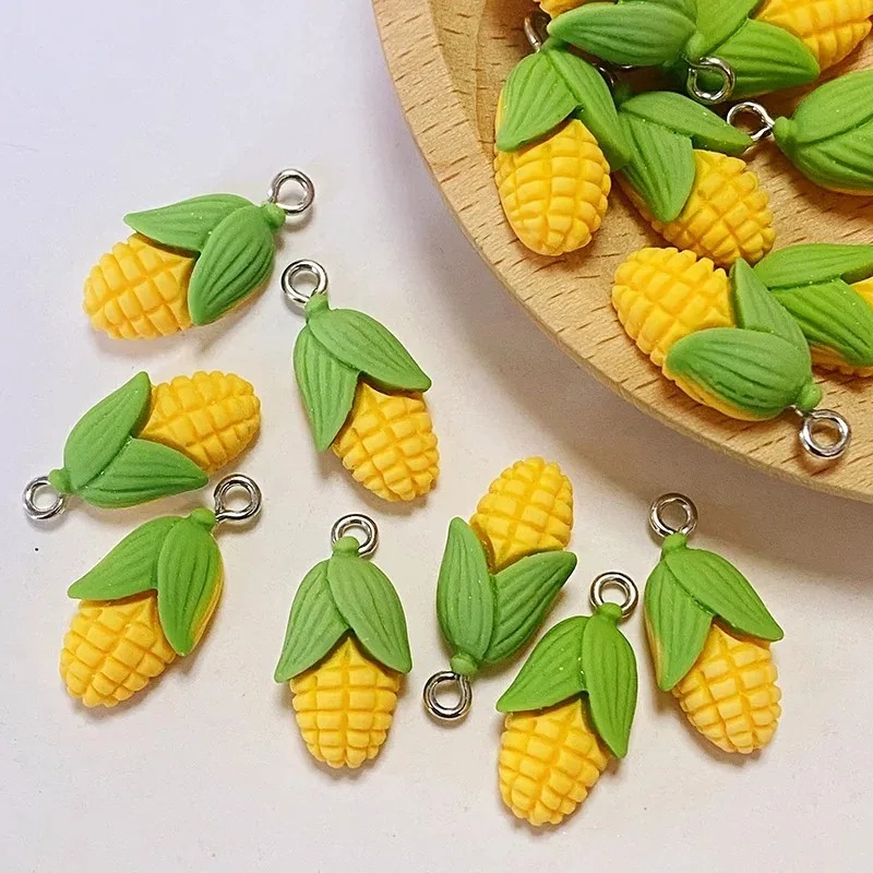 20 Stück lustige Mini-Mais-Gem – Resin Art Earrings Bewertung und Preis