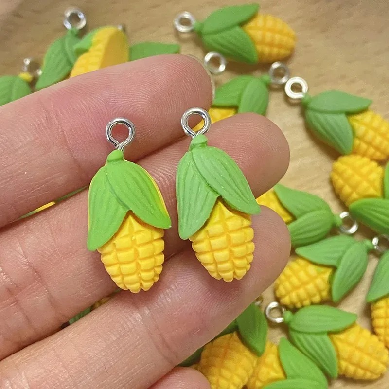 20 Stück lustige Mini-Mais-Gem – Resin Art Earrings Bewertung und Preis
