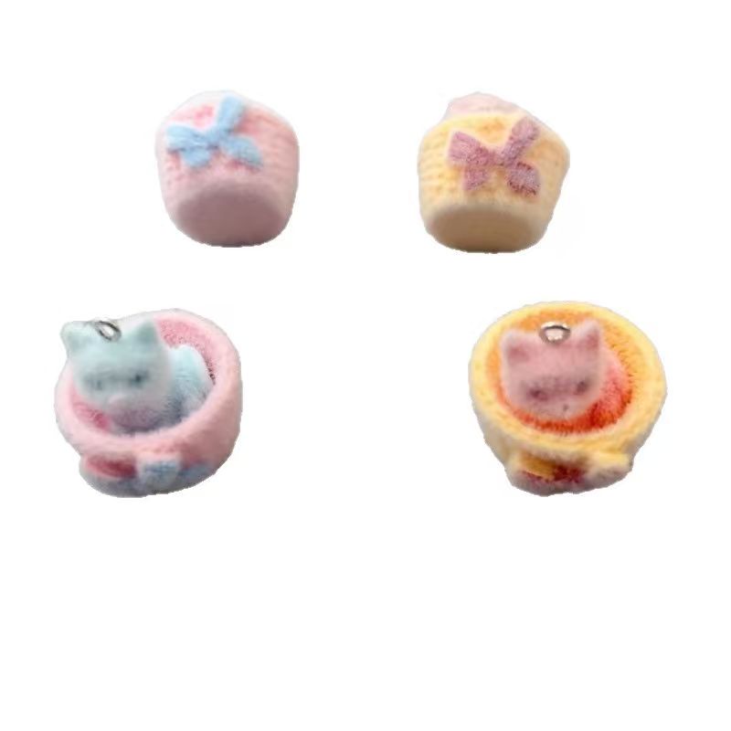 4 Stück 3D-Plüsch-Katzenanhäng – Resin Art Jewelry Kit Bewertung und Preis