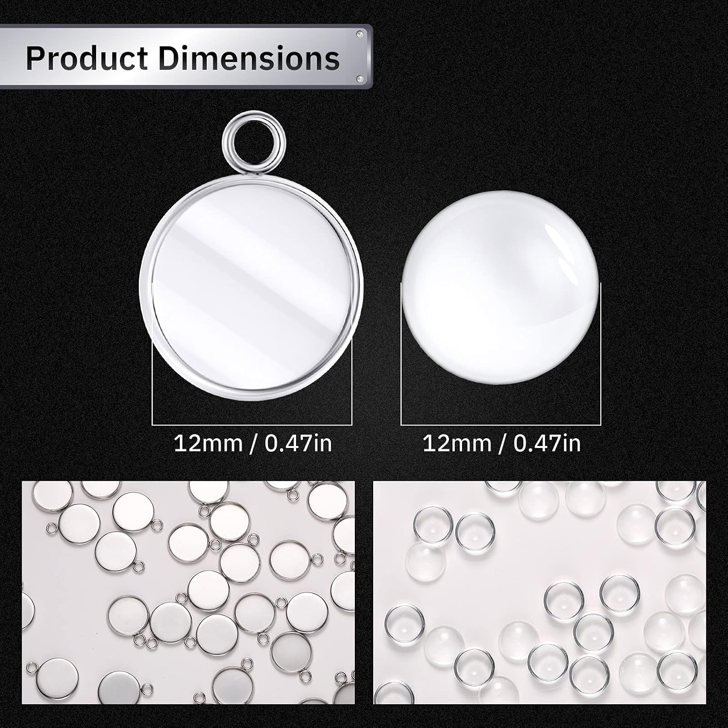 20 Stück Edelstahl-Rohlinge mi – Resin Art Earrings Bewertung und Preis