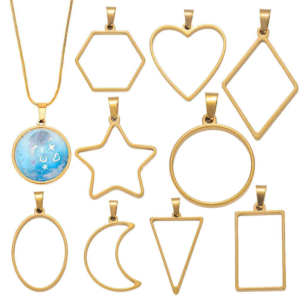 5 Stück Edelstahl-Harzformen m – Resin Art Jewelry Kit Bewertung und Preis