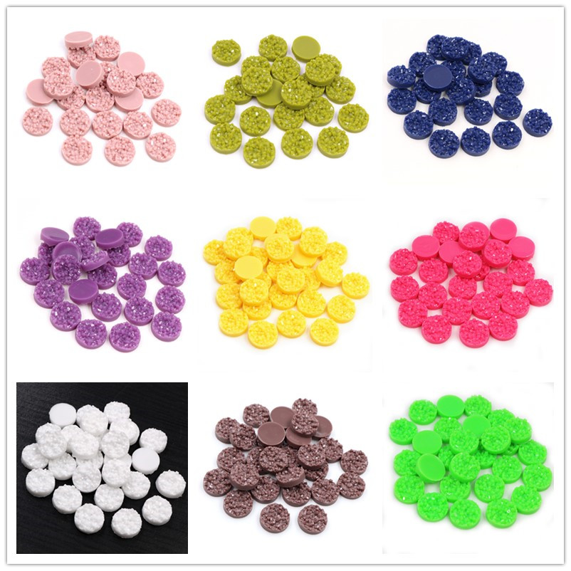 40 Stück Harz Druzy Cabochons  – Resin Art Jewelry Kit Bewertung und Preis