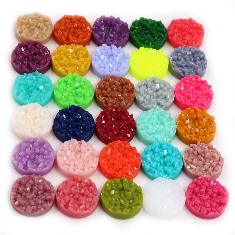 40 Stück Harz Druzy Cabochons  – Resin Art Jewelry Kit Bewertung und Preis