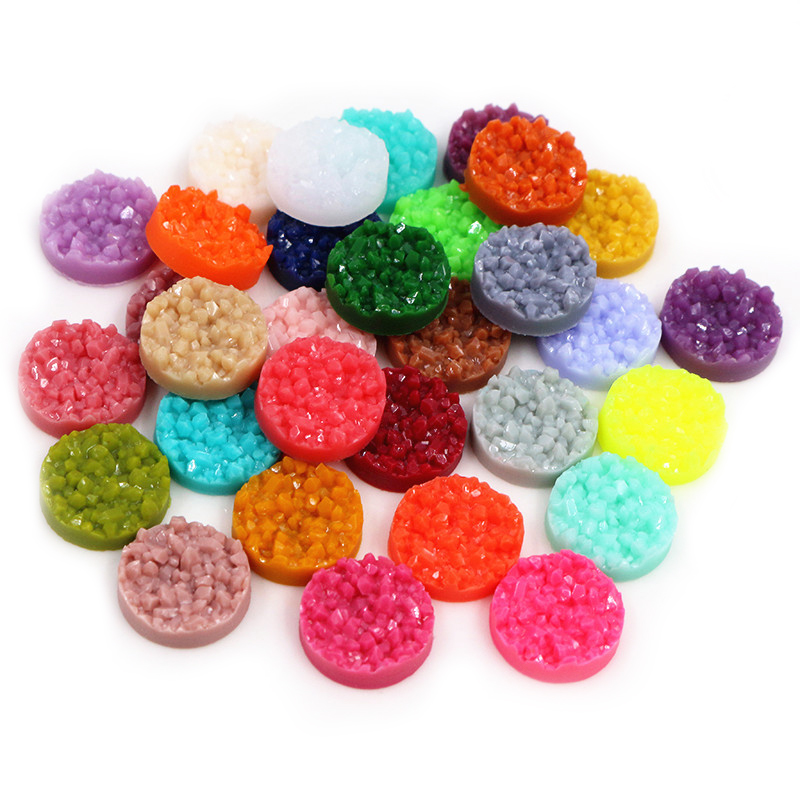 40 Stück Harz Druzy Cabochons  – Resin Art Jewelry Kit Bewertung und Preis