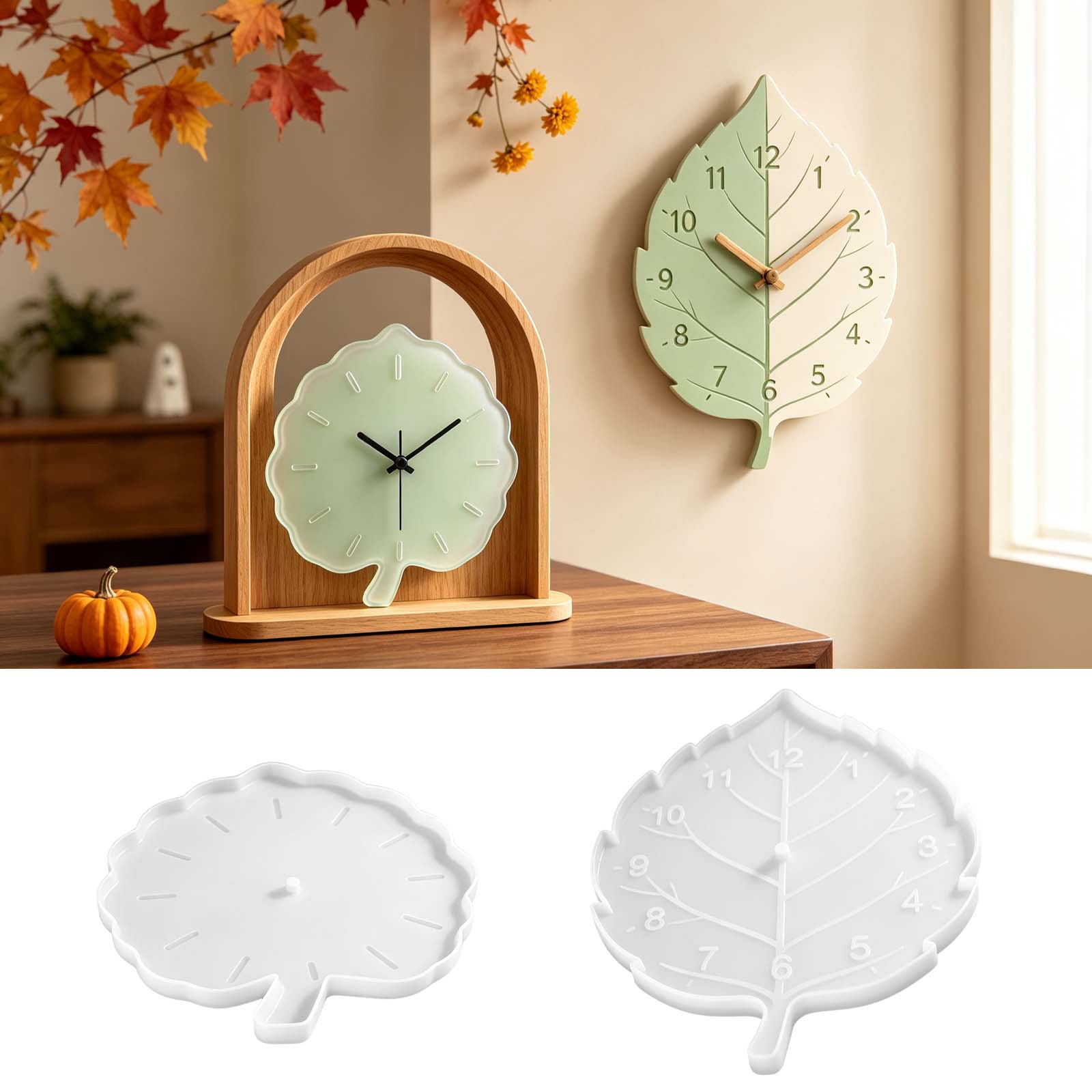 Silikonformen für Uhren mit Bl – Resin Art Clock Bewertung und Preis