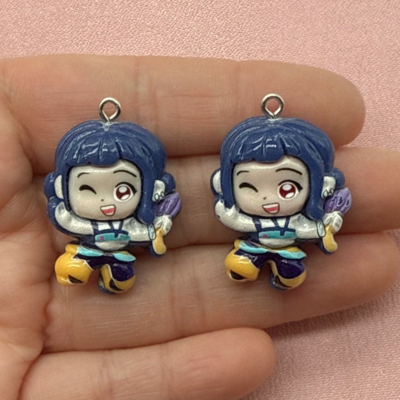 10 Stück Cartoon-Anhänger aus  – Resin Art Jewelry Kit Bewertung und Preis