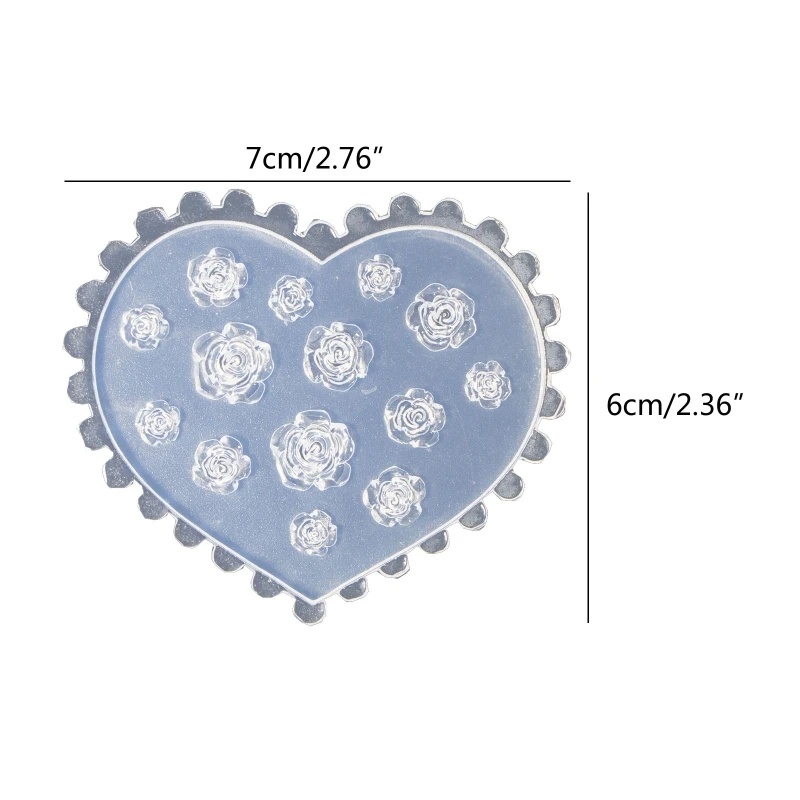 3D Rosenblüten Nagelkunst-Deko – Resin Art Rose Bewertung und Preis