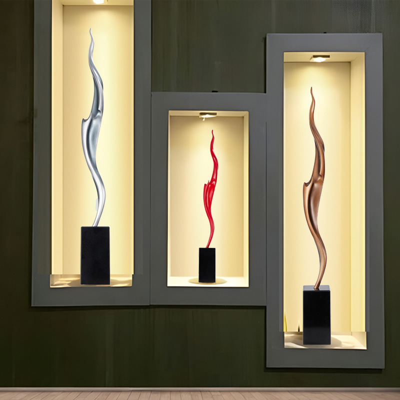 Abstrakte Kunstskulptur, schla – Resin Art Meaning Bewertung und Preis