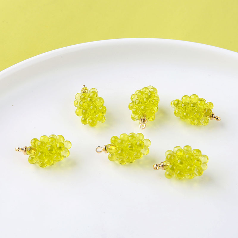 6 Stück Niedliche Kleine Traub – Resin Art Jewelry Kit Bewertung und Preis