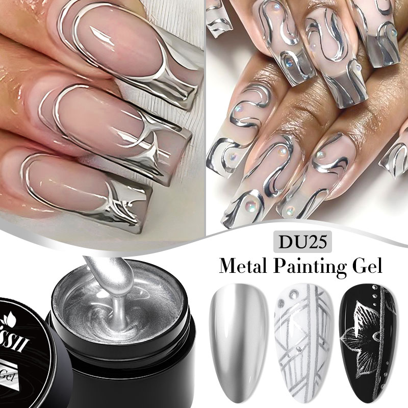8ml Metall-Lackiergel Nagellac – Resin Art Rose Bewertung und Preis