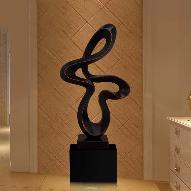 Große abstrakte Skulptur Dekor – Resin Art Decoration Items Bewertung und Preis