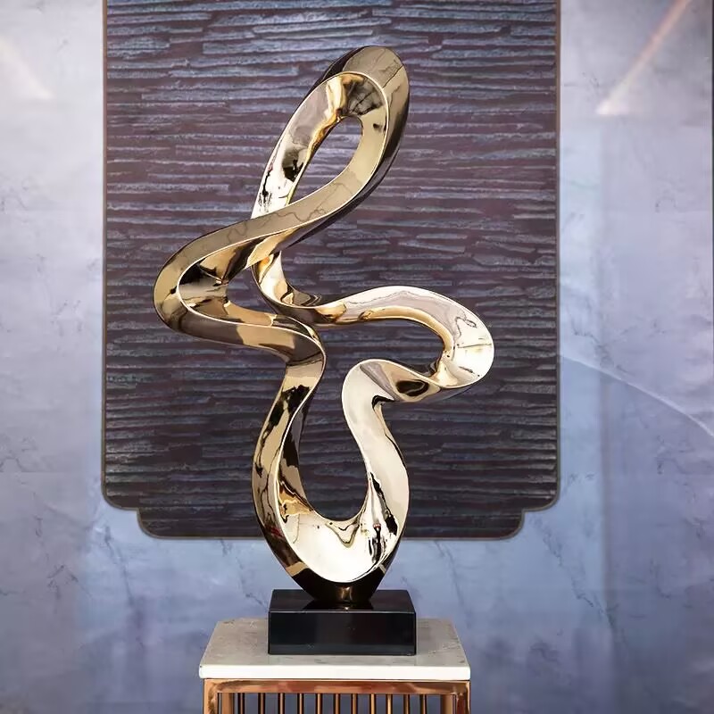 Große abstrakte Skulptur Dekor – Resin Art Decoration Items Bewertung und Preis