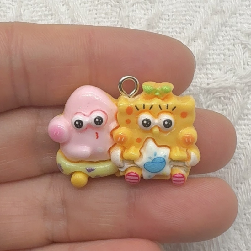 10 Stück Cartoon-Harzanhänger, – Resin Art Jewelry Kit Bewertung und Preis