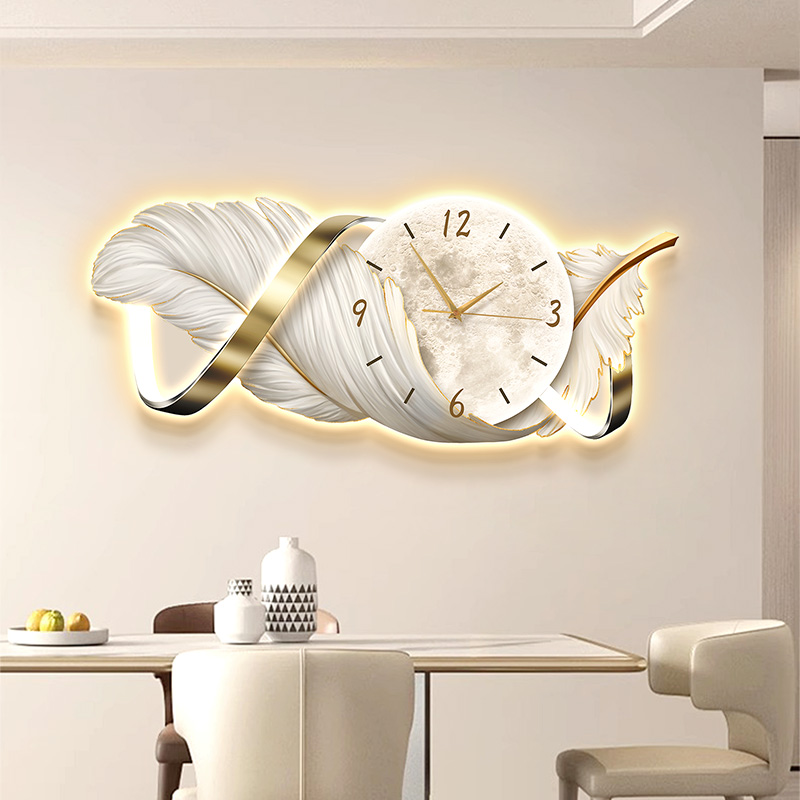 Große Größe Metall Wand Kunst  – Resin Art Clock Bewertung und Preis