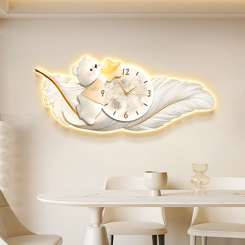 Große Größe Metall Wand Kunst  – Resin Art Clock Bewertung und Preis