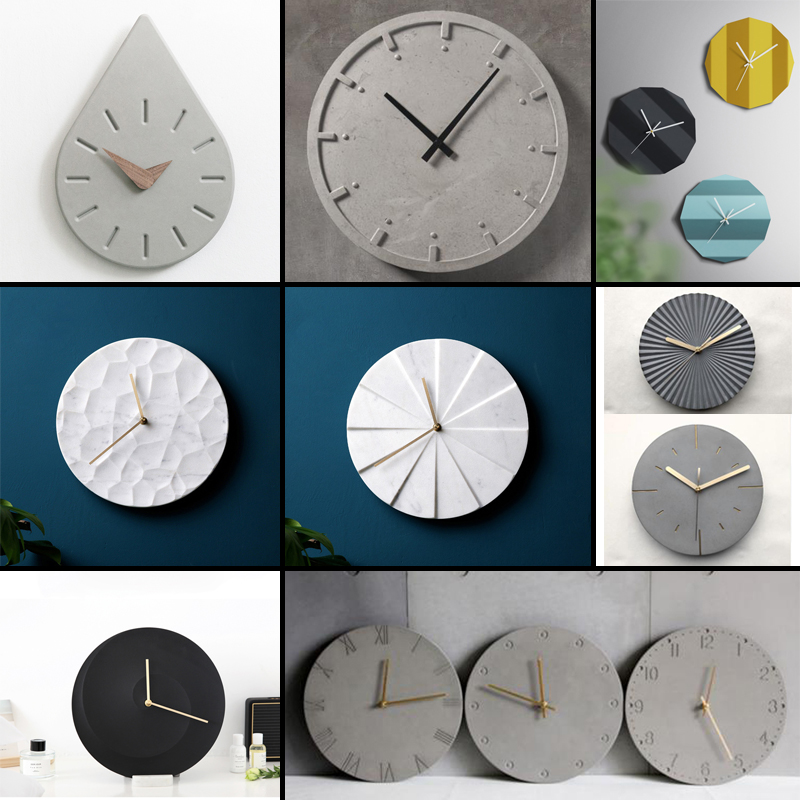 Rund beton wanduhr silikon for – Resin Art Clock Bewertung und Preis